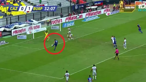 De volea, Cauteruccio puso el empate.