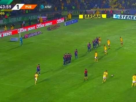 Para ponerlo en un cuadro: en modo Zidane, Gignac la colgó del ángulo de tiro libre