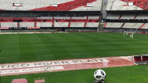 ¿Cómo estaba el Monumental cuando se suspendió el partido en La Bombonera?