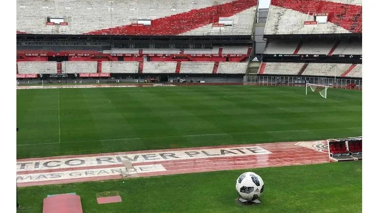 ¿Cómo estaba el Monumental cuando se suspendió el partido en La Bombonera?
