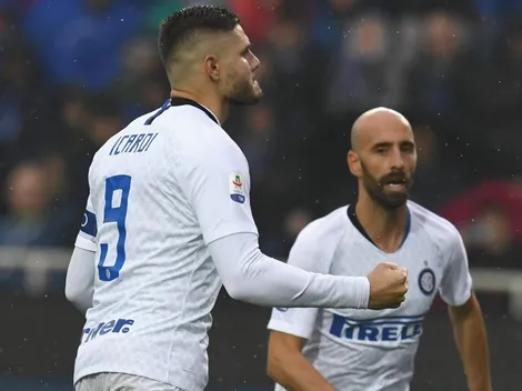 Icardi está prendido fuego pero el Inter no lo ayuda en nada