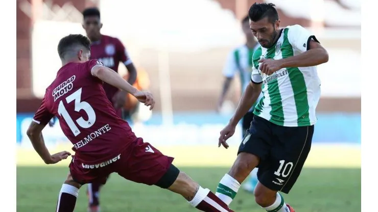 Banfield vs Lanús por la Superliga.