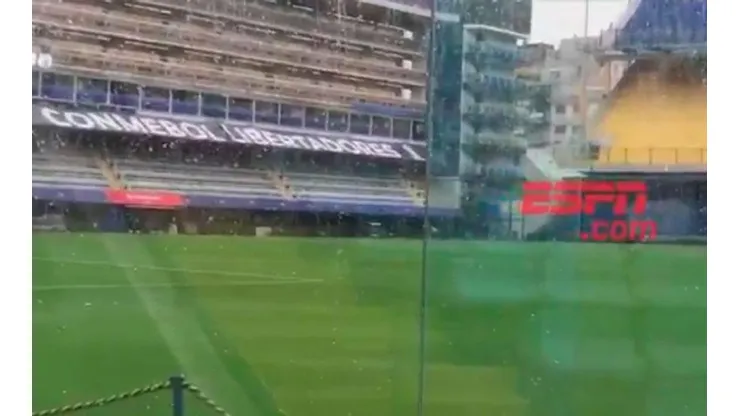 La Bombonera hace instantes (ESPN)