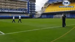 Representantes de Conmebol salieron a comprobar el estado de La Bombonera