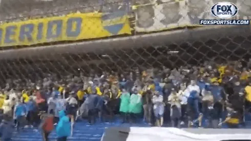 Foto de la Bombonera con los hinchas adentro.
