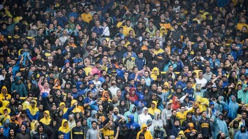 Los hinchas de Boca fueron igual a la Bombonera.