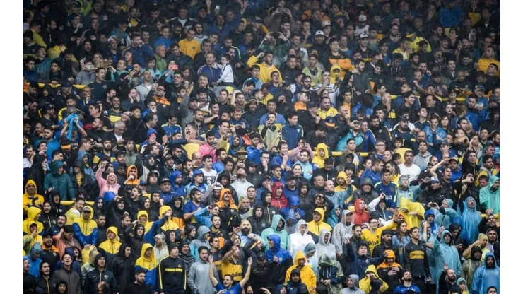 Los hinchas de Boca fueron igual a la Bombonera.