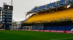 La Bombonera empieza a tomar color.