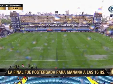 Así se enteraron los hinchas en La Bombonera que se suspendió el partido