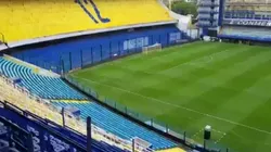 Foto de la Bombonera ahora. ¡Va mejorando!