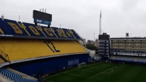 Foto de la Bombonera.