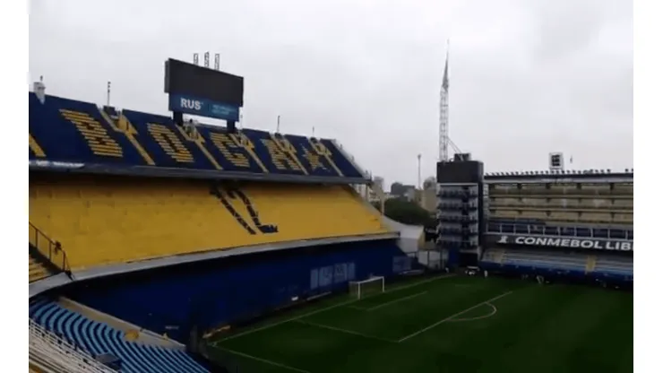 Foto de la Bombonera.