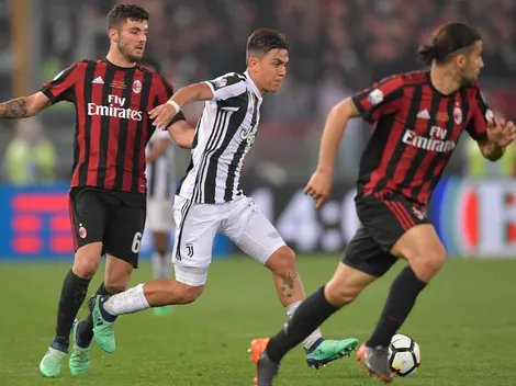 Ver en VIVO Milan vs Juventus por la Serie A