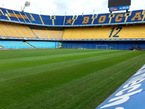 Así están los alrededores de la Bombonera por las fuertes lluvias