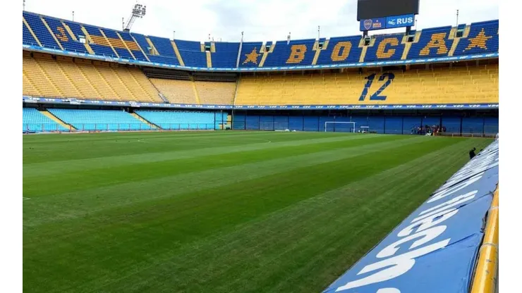 La Bombonera espera por el gran partido.