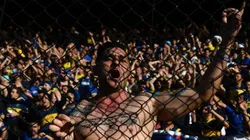 Los hinchas de Boca en el último Superclásico.