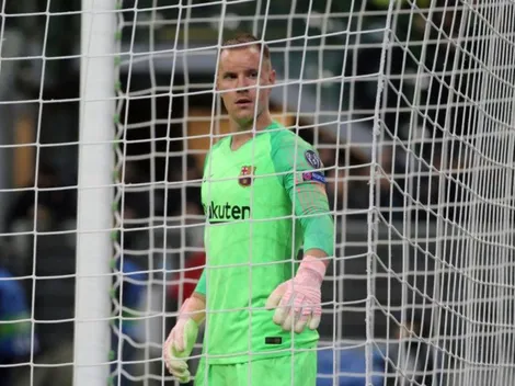 Iba en el metro de Barcelona ¡y se encontró a ter Stegen!