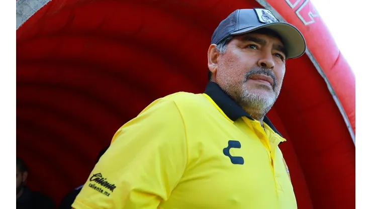 Diego Armando Maradona en Dorados de Sinaloa.