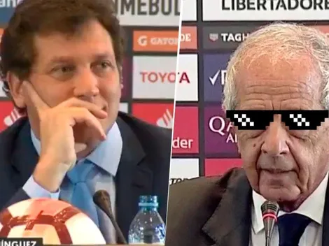 En vivo, D'Onofrio le recriminó al presidente de la Conmebol la sanción a Gallardo