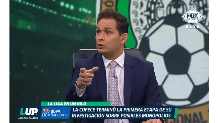 Gustavo Mendoza: "COFECE no tiene jurisprudencia adecuada para investigar a la Liga"
