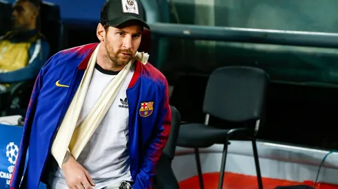 Foto de Lionel Messi, jugador de Barcelona.