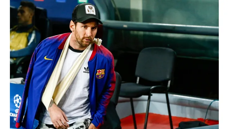 Foto de Lionel Messi, jugador de Barcelona.