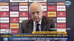 Angelici dijo que van a tener "un jugador más" en La Bombonera y D'Onofrio le contestó