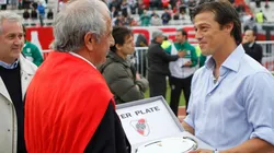 Almeyda recordó su paso por River.