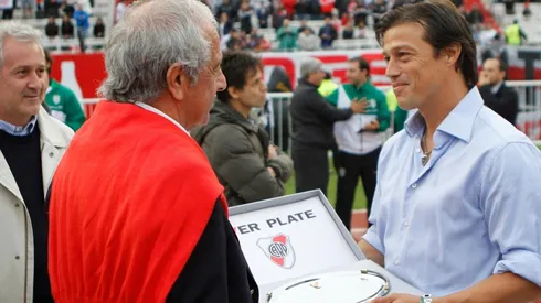 Almeyda recordó su paso por River.