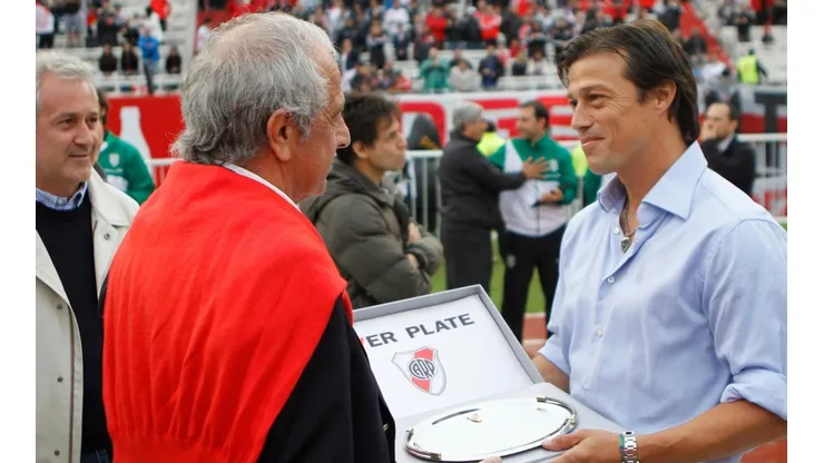 Almeyda recordó su paso por River.