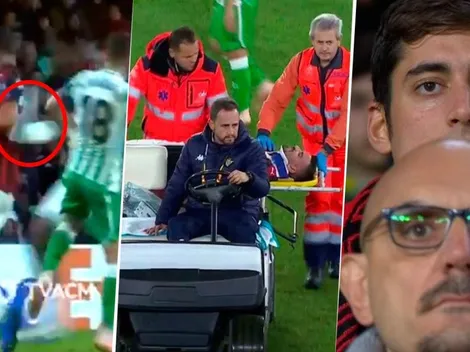 A Musacchio lo acaba de matar un compañero y tuvo que salir en camilla