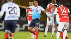 Foto de Teófilo Gutiérrez celebrando.