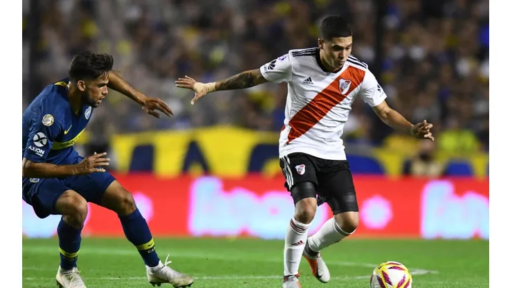 Boca vs River por la final de la Copa Libertadores.