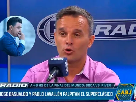 ¿Justo con ese? Lavallén habló de Gallardo e hizo la peor comparación