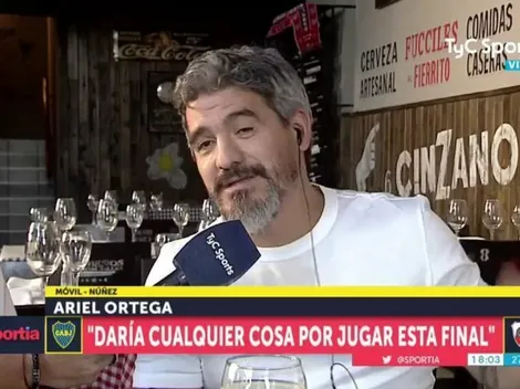 Ortega sorprendió a todos al elegir a los dos mejores jugadores de River