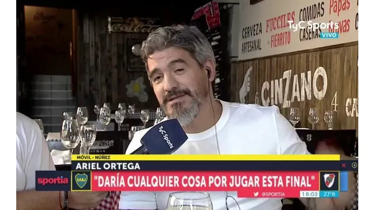 Ortega sorprendió a todos al elegir a los dos mejores jugadores de River
