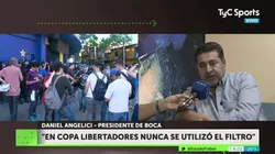Angelici aprovechó la polémica venta de entradas para reclarmarle algo a los hinchas de Boca