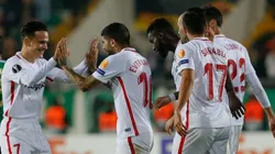 Sevilla venció en Turquía.