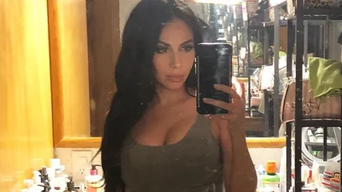 Jimena Sánchez apoya a los Yankees de Nueva York.