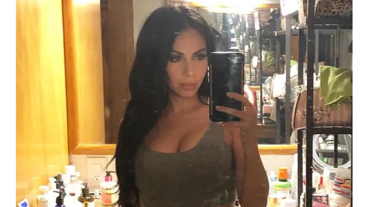 Jimena Sánchez apoya a los Yankees de Nueva York.