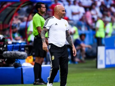 Sampaoli mentiroso: lo llamó, le dijo que iba a ir al Mundial ¡y no lo convocó!