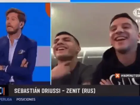En vivo y en directo, Sebastián Driussi dejó en completo ridículo al Pollo Vignolo