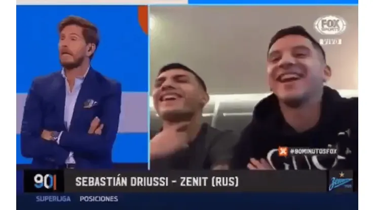 En vivo y en directo, Sebastián Driussi dejó en completo ridículo al Pollo Vignolo