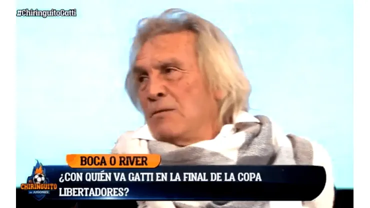 La frase del Loco Gatti que no le va gustar nada a los hinchas de River