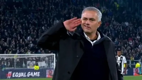 Mourinho haciendo un Mourinho: le ganó a la Juventus y el gesto fue épico