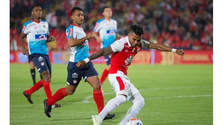 Independiente Santa Fe vs Junior por la semifinal de la Copa Sudamericana.