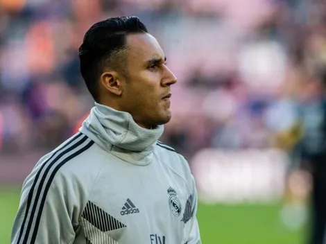 Solari lo puso a Courtois pero elogió como nadie a Keylor Navas