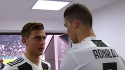 Joya mágica: un video revela como Dybala le anticipó a Cristiano Ronaldo que iba a meter un gol