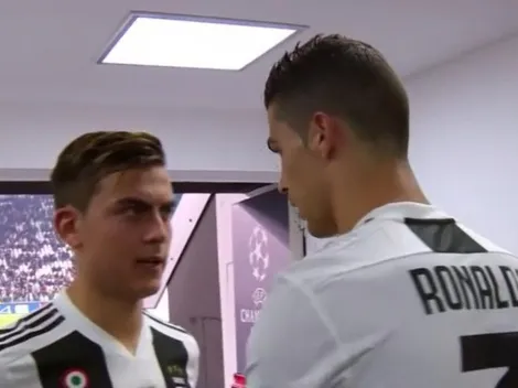Joya mágica: un video revela como Dybala le anticipó a Cristiano Ronaldo que iba a meter un gol