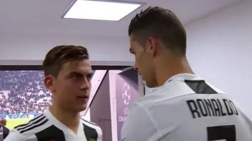 Joya mágica: un video revela como Dybala le anticipó a Cristiano Ronaldo que iba a meter un gol